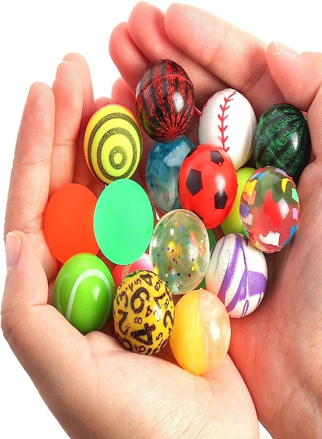 Firstly Traders Pack of 12 Mix Design Bouncy Balls for Kids Frosty Look and Extra-High Bounce Sport Outdoor Indoor Games Bag Fillers Fun Pets Dogs - Image 4